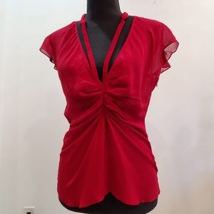 Maison Martin Margiela red tunic